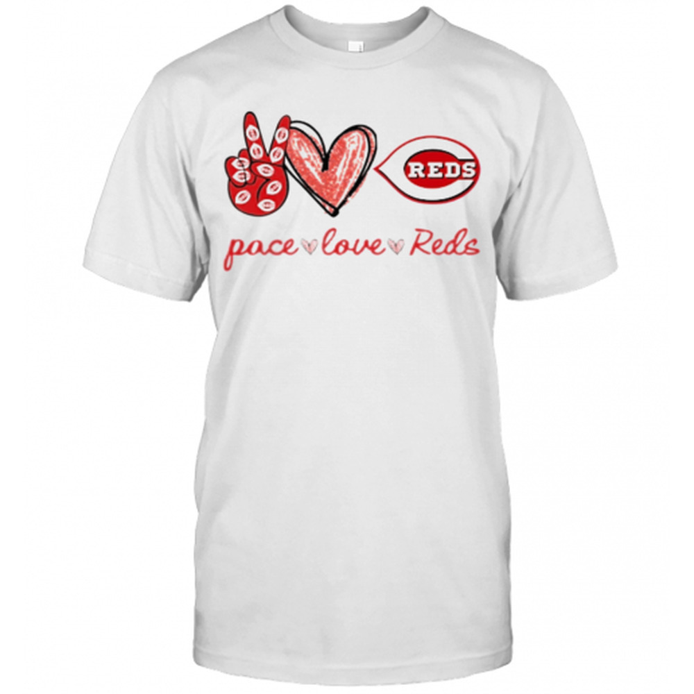 Pace Love Cincinnati Reds Jersey T-Shirt